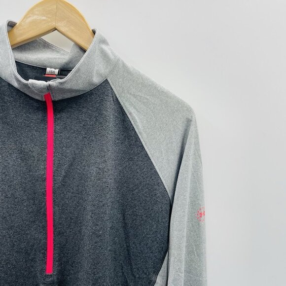 Under Armour Womens Size Large Freedom Tech Tactical Half Zip Pullover $45 2629 - Picture 4 of 11